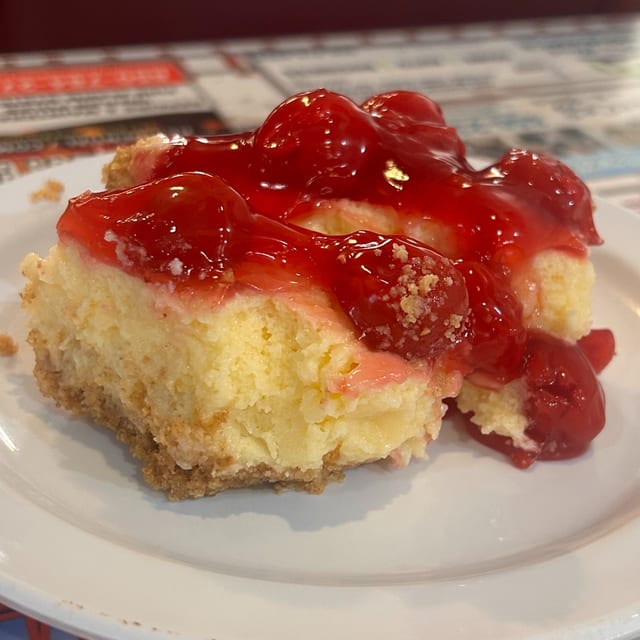 Cherry Cheesecake.